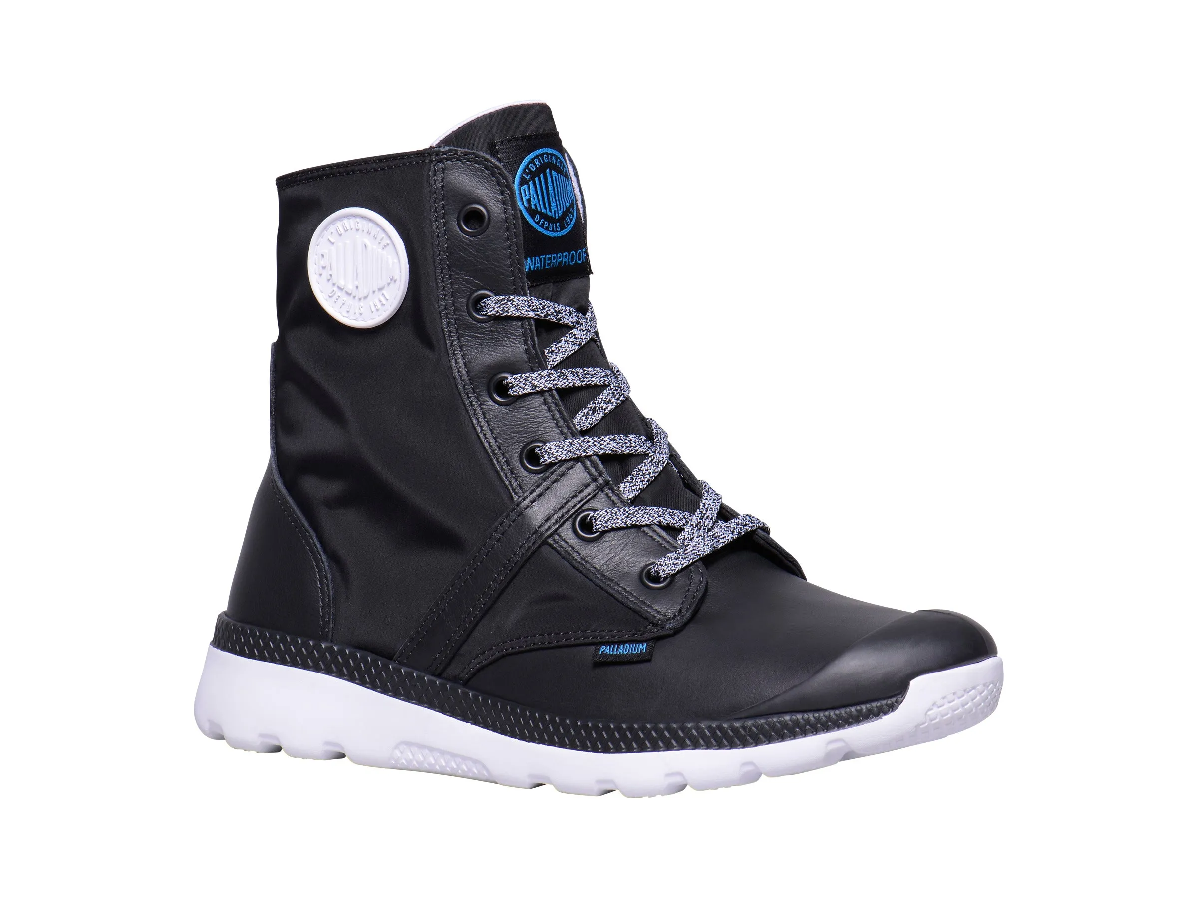 95162-002-M | WOMENS PALLAVILLE HI RISE WATERPROOF | BLACK/WHITE