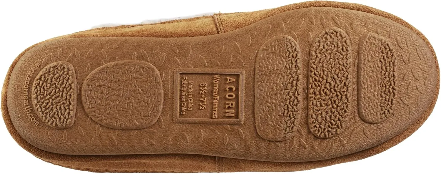 Acorn Women's Recycled Ela Boot Slipper with Berber Upper and Lining
