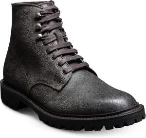 Allen Edmonds Higginsfplug - Boots for Men - Stacked Heels - Lightweight Rubber Lug Outsole - Round ToeHusk 10.5 D (M)