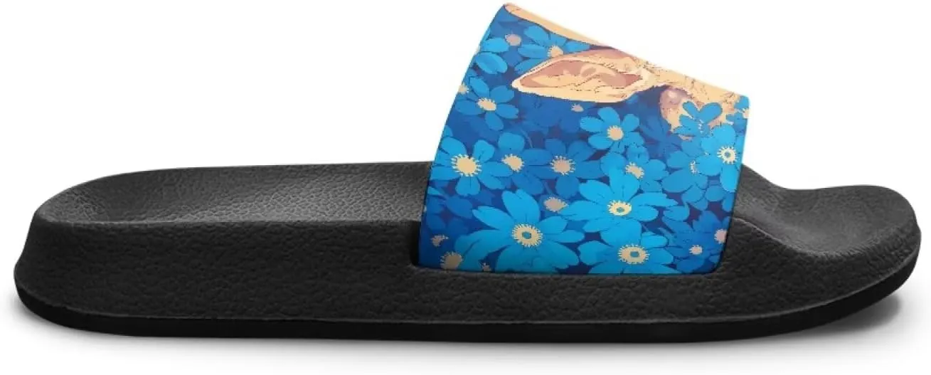 Animal Print Summer Slippers Boys Girls Beach Pool Slides Sandals Kids Water Shoes EVA Anti Slip Shower Bathroom Slipper Comfort Footbed House Sandal