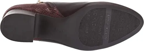 Anne Klein Women's Hilda Ankle Boot, Brown, 6 M US