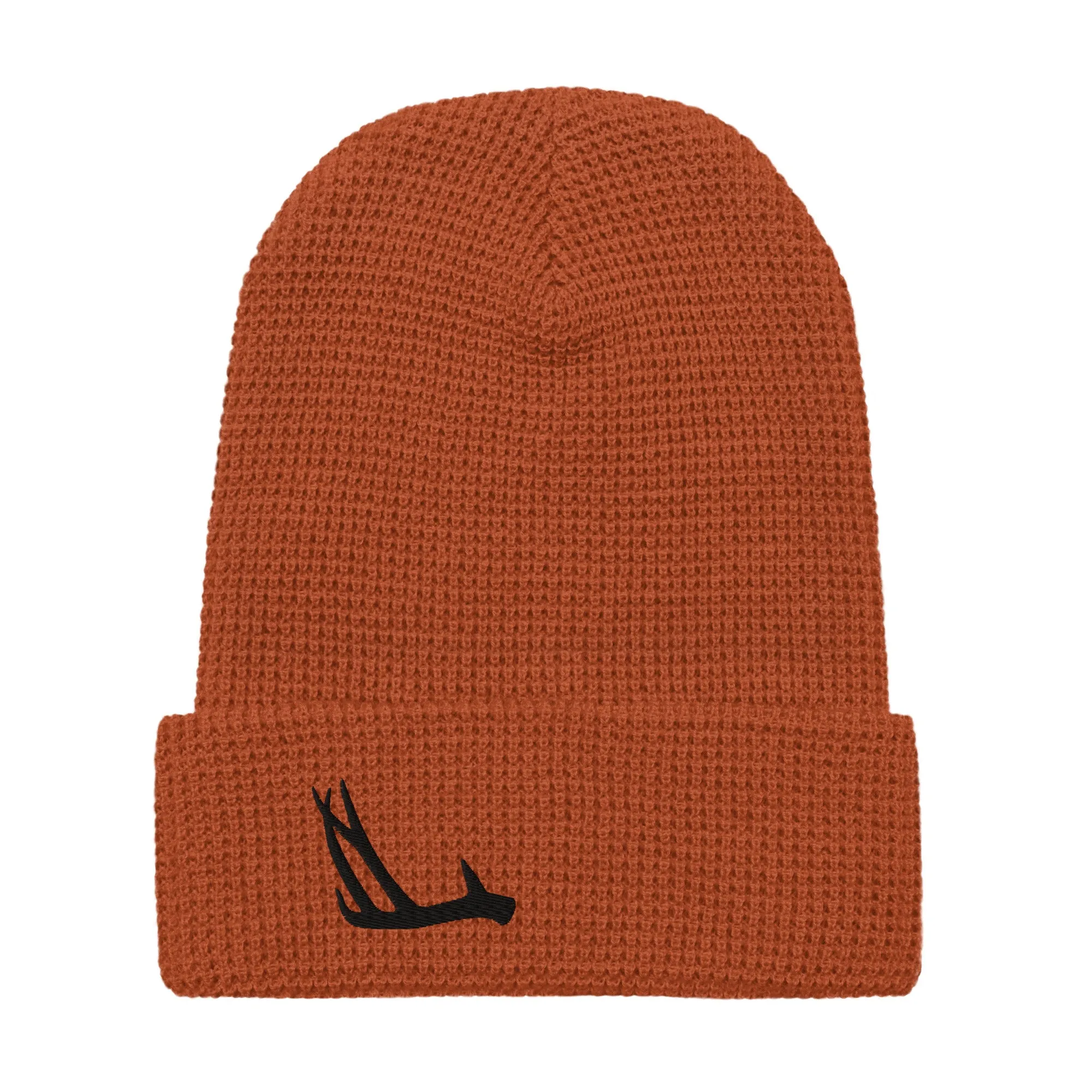 Antler Honeycomb Beanie in Rust