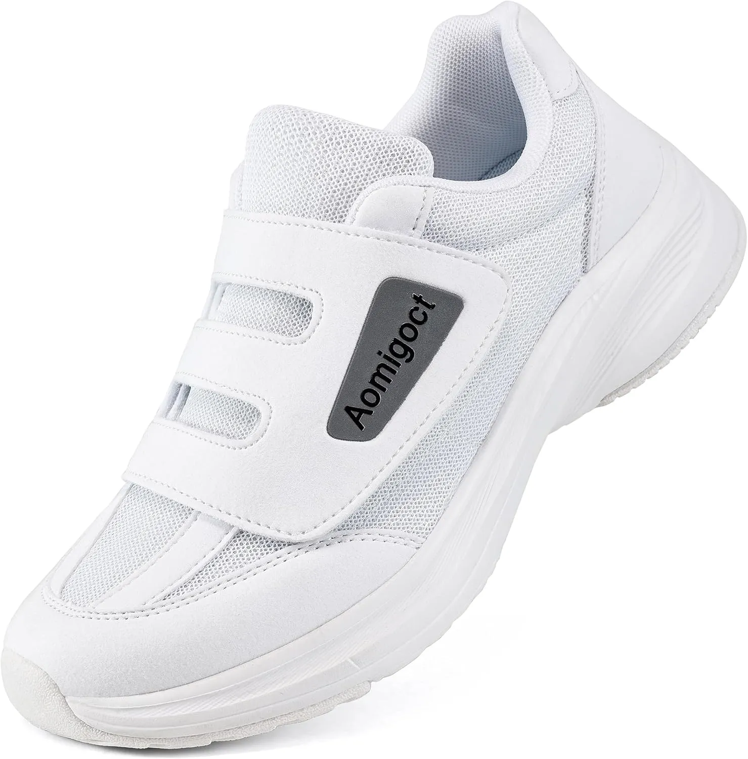 Aomigoct Women Walking Sneakers Shoes: Slip On Casual Running Tennis Shoes Women Comfortable Atheletic Fashion Sneaker