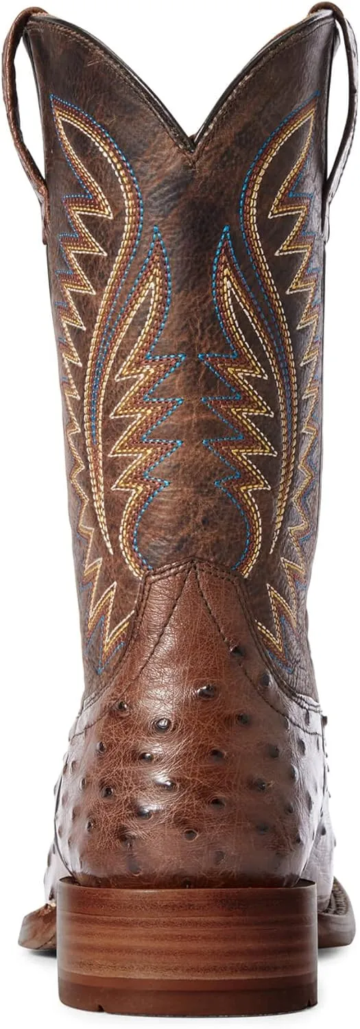 ARIAT Men's Gallup Full Quill Ostrich