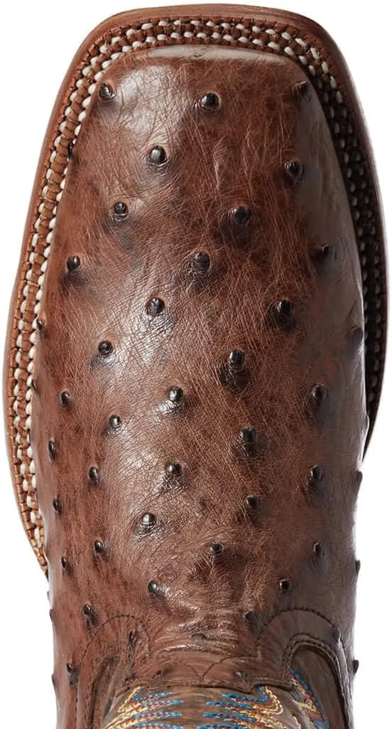 ARIAT Men's Gallup Full Quill Ostrich