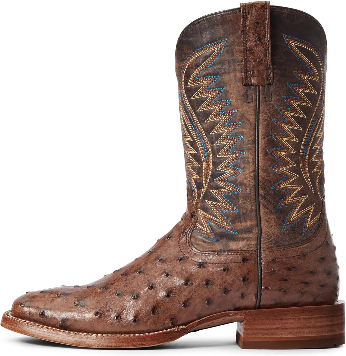 ARIAT Men's Gallup Full Quill Ostrich