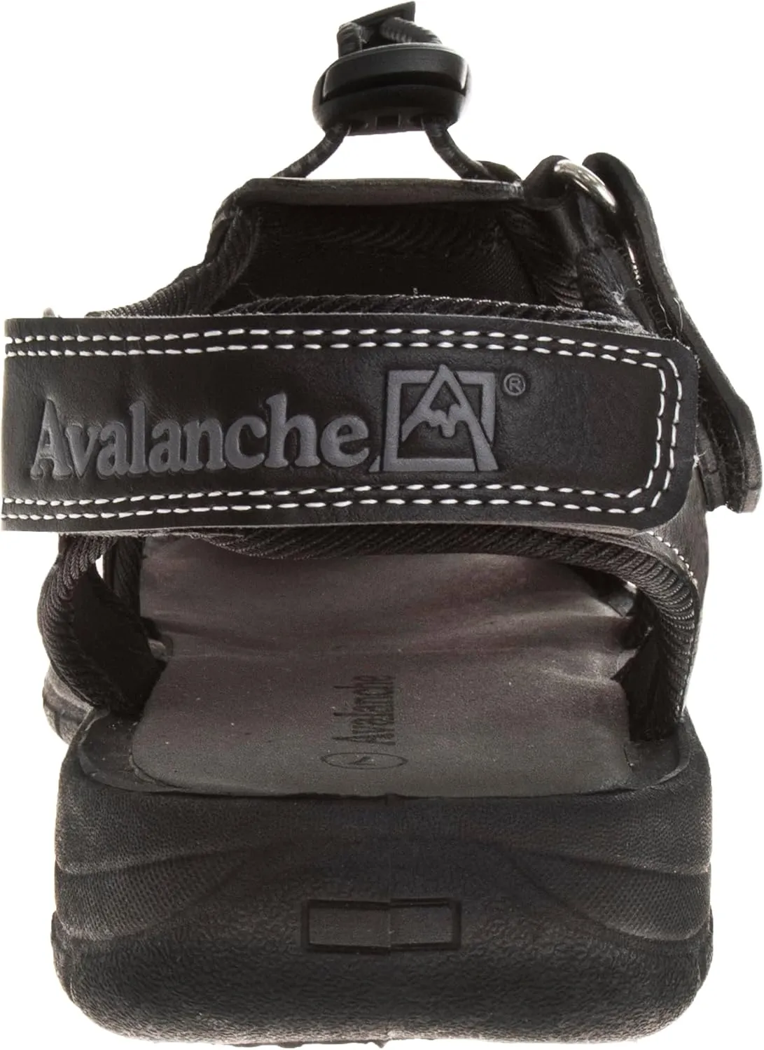 Avalanche Men's Closed Toe Strap Adjustable Summer Beach Waterproof Fisherman Sandal Watershoe