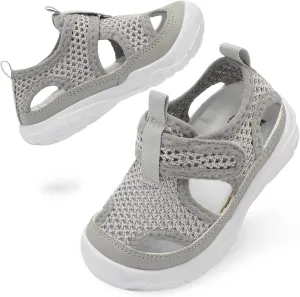 BARERUN Kids Water Shoes Boys Girls Barefoot Aqua Socks for Swim Surf Pool Beach Sport Lightweight Breathable Sandal Athletic Slip-On Sneaker for Toddler Outdoor Indoor
