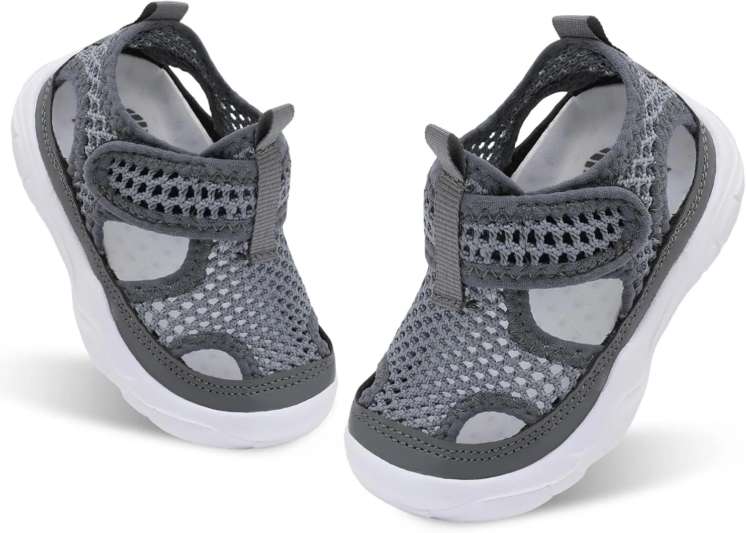 BARERUN Kids Water Shoes Boys Girls Barefoot Aqua Socks for Swim Surf Pool Beach Sport Lightweight Breathable Sandal Athletic Slip-On Sneaker for Toddler Outdoor Indoor