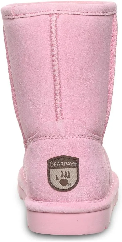 BEARPAW Elle Youth Multiple Colors | Youth's Boot Classic Suede | Youth's Slip On Boot | Comfortable Winter Boot