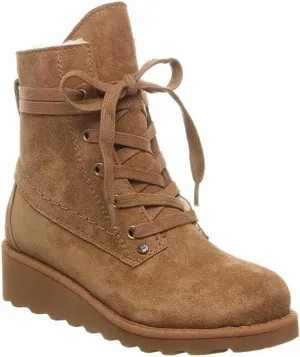 BEARPAW Krista Youth Boot - Classic Suede Slip On Winter Boot in Multiple Colors