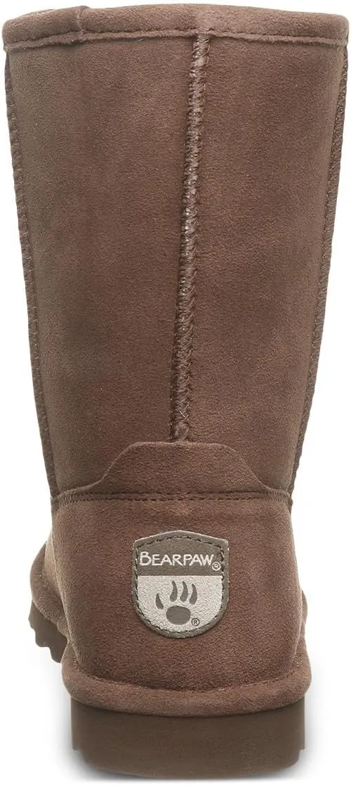 BEARPAW Women's Elle Short Multiple Colors | Women's Boot Classic Suede | Women's Slip On Boot | Comfortable Winter Boot