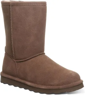 BEARPAW Women's Elle Short Multiple Colors | Women's Boot Classic Suede | Women's Slip On Boot | Comfortable Winter Boot