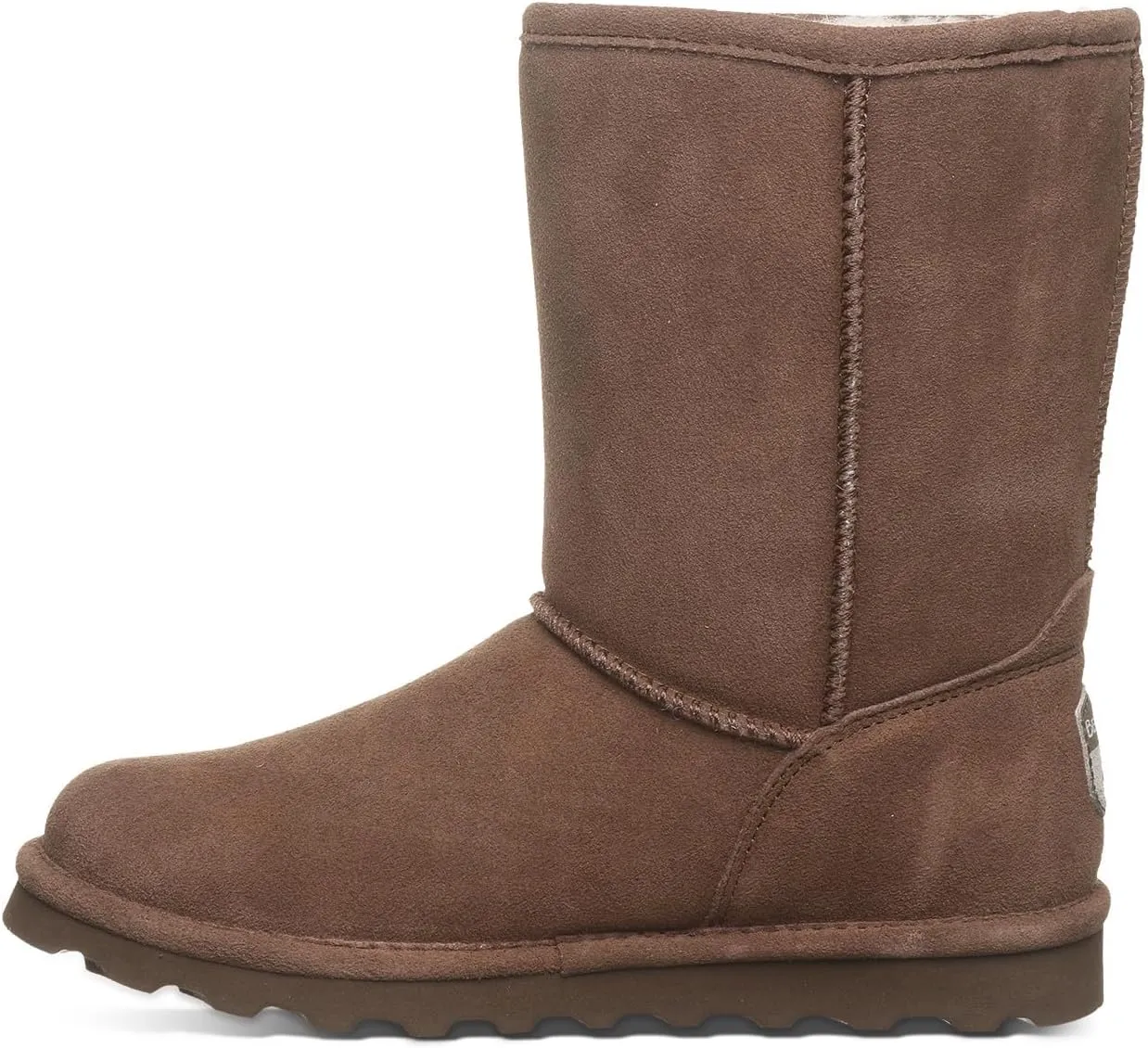 BEARPAW Women's Elle Short Multiple Colors | Women's Boot Classic Suede | Women's Slip On Boot | Comfortable Winter Boot