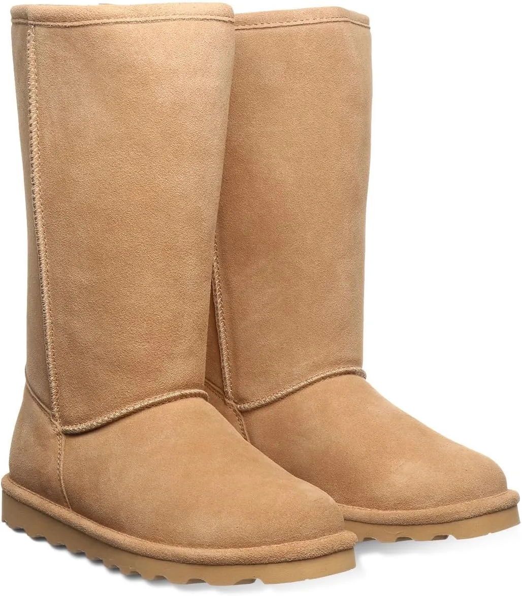 BEARPAW Women's Elle Tall Multiple Colors | Classic Suede Slip On Winter Boot