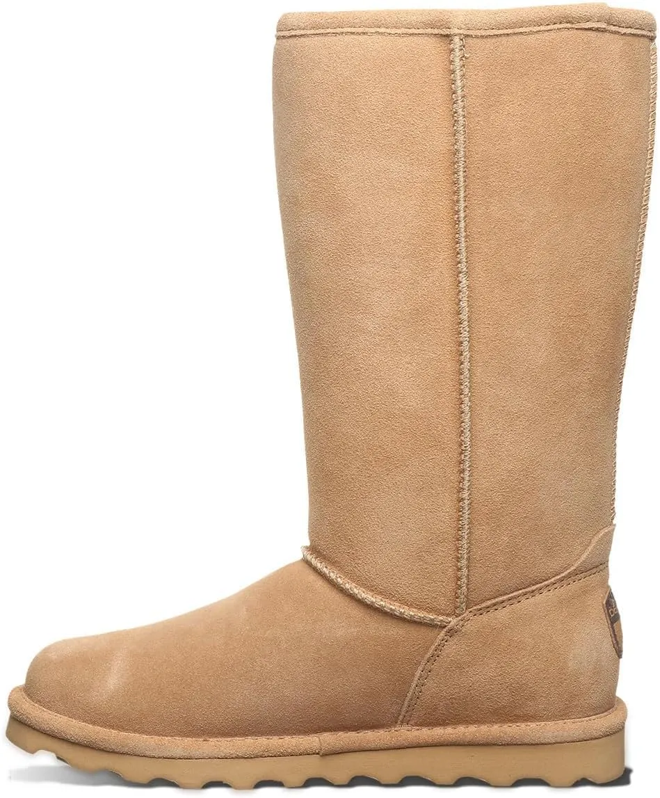 BEARPAW Women's Elle Tall Multiple Colors | Classic Suede Slip On Winter Boot
