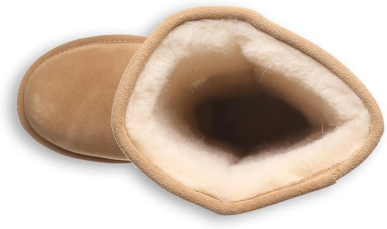 BEARPAW Women's Elle Tall Multiple Colors | Classic Suede Slip On Winter Boot