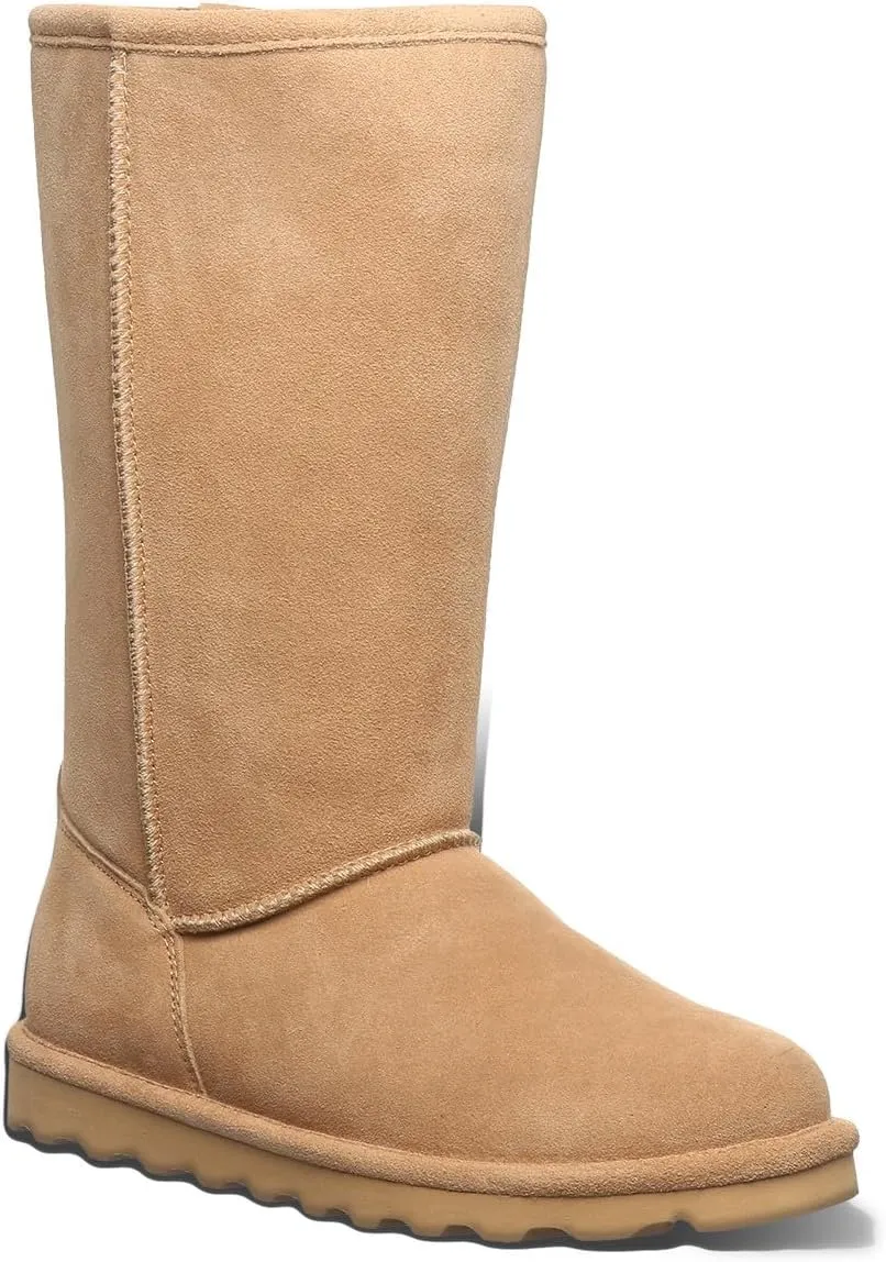 BEARPAW Women's Elle Tall Multiple Colors | Classic Suede Slip On Winter Boot