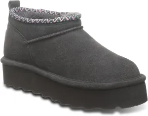 BEARPAW Women's Retro Super Shorty Deco | Women's Ankle Boot | Women's Slip On Boot | Comfortable Winter Boot | Multiple Colors & Sizes