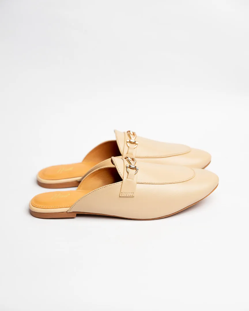 Beige Mule