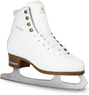Botas - Model: Cindy/CEZAR/Made in Europe (Czech Republic) / Ice Skates/Women, Girls, Men, Boys, Kids/Leather/Stretchy Cuff/Spirit Blades