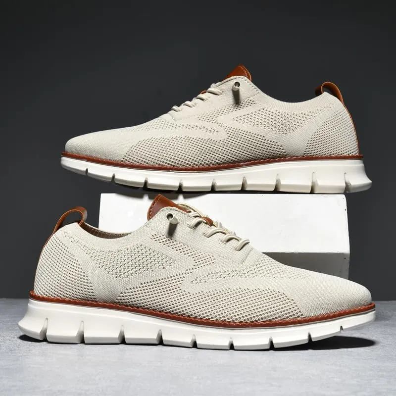 Breeze Shoes for Men Oxfords Lace-Up Lightweight Casual Walking Comfortable Dress wearbreeze Breeze Urban Shoes