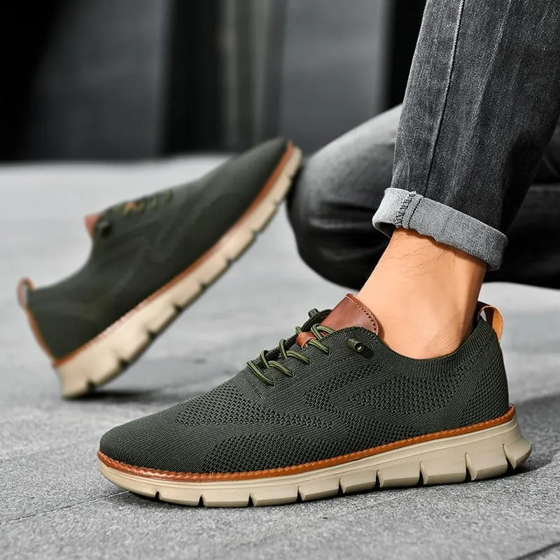 Breeze Shoes for Men Oxfords Lace-Up Lightweight Casual Walking Comfortable Dress wearbreeze Breeze Urban Shoes