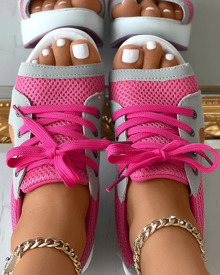 Brixley | Sporty Sneaker Wedge Sandals