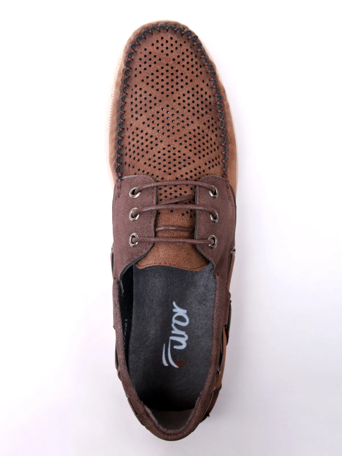 Brown Loafer - F-AMS-C16-33021