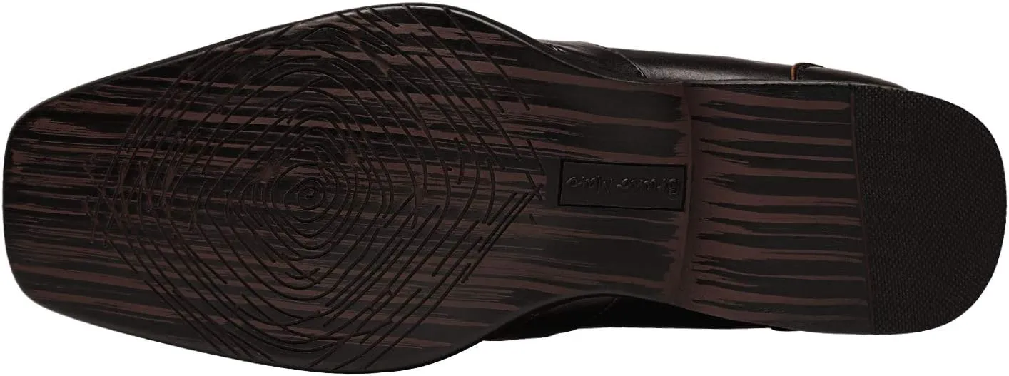 Bruno Marc Men's Giorgio Leather Lined Dress Loafers Shoes
