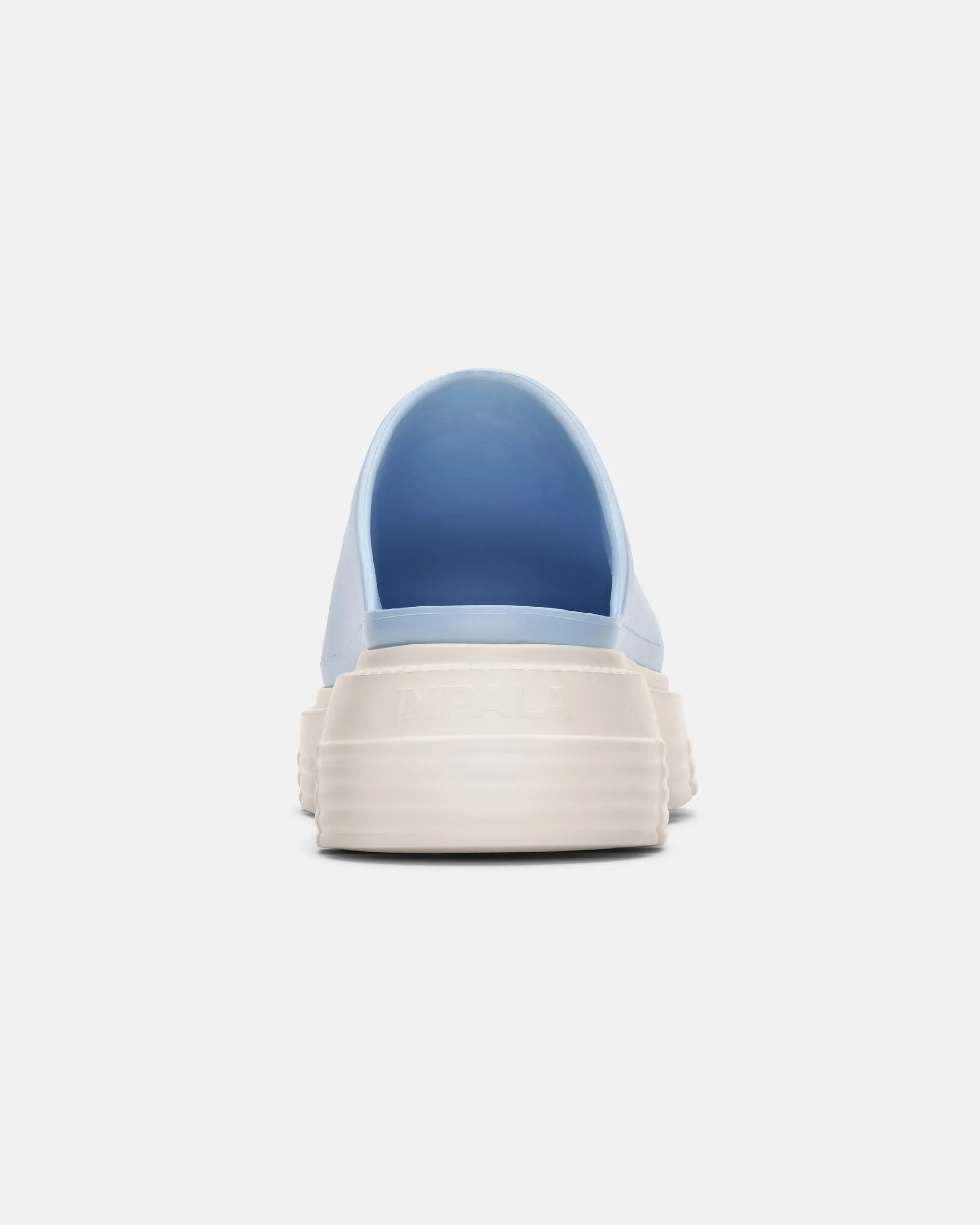Bubble Soft Mule - Blue/Cream