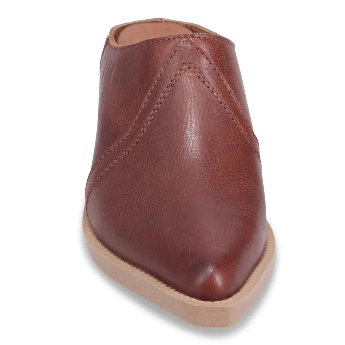 Bueno FREDRIK Heeled Mule in Tobacco