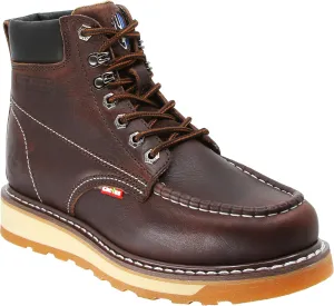 Cactus Men’s 6” Heavy Duty, Soft Toe, Genuine Goodyear Welt, Premium Full Grain Leather, Comfortable, Durable, Oil Resistant, Roofing, Industrial, Construction, Work Boots