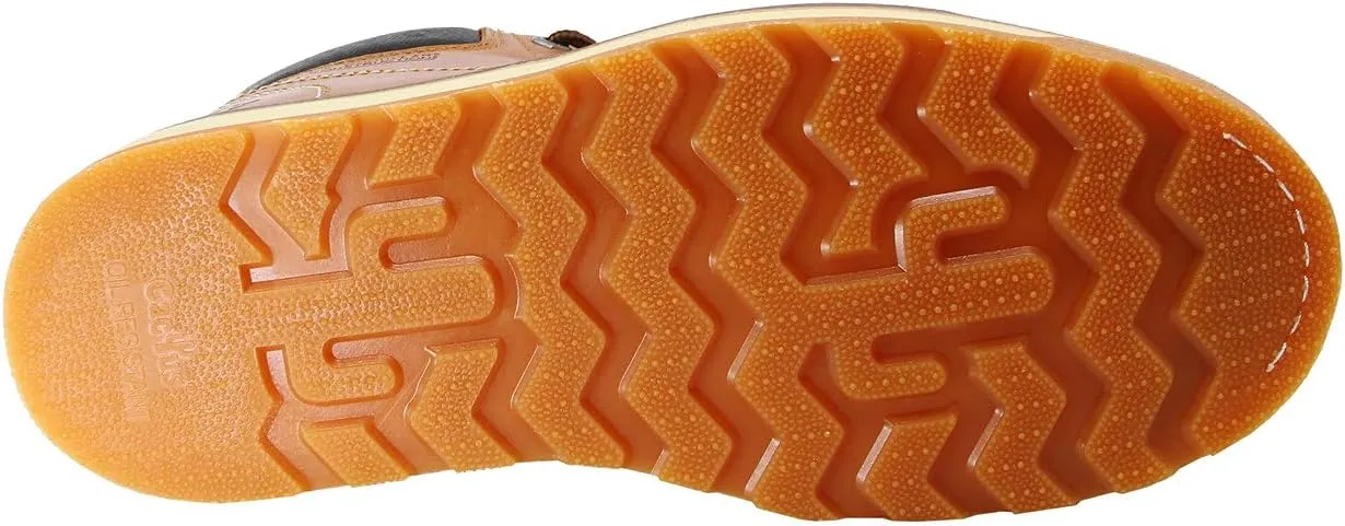 Cactus Men’s 6” Heavy Duty, Soft Toe, Genuine Goodyear Welt, Premium Full Grain Leather, Comfortable, Durable, Oil Resistant, Roofing, Industrial, Construction, Work Boots