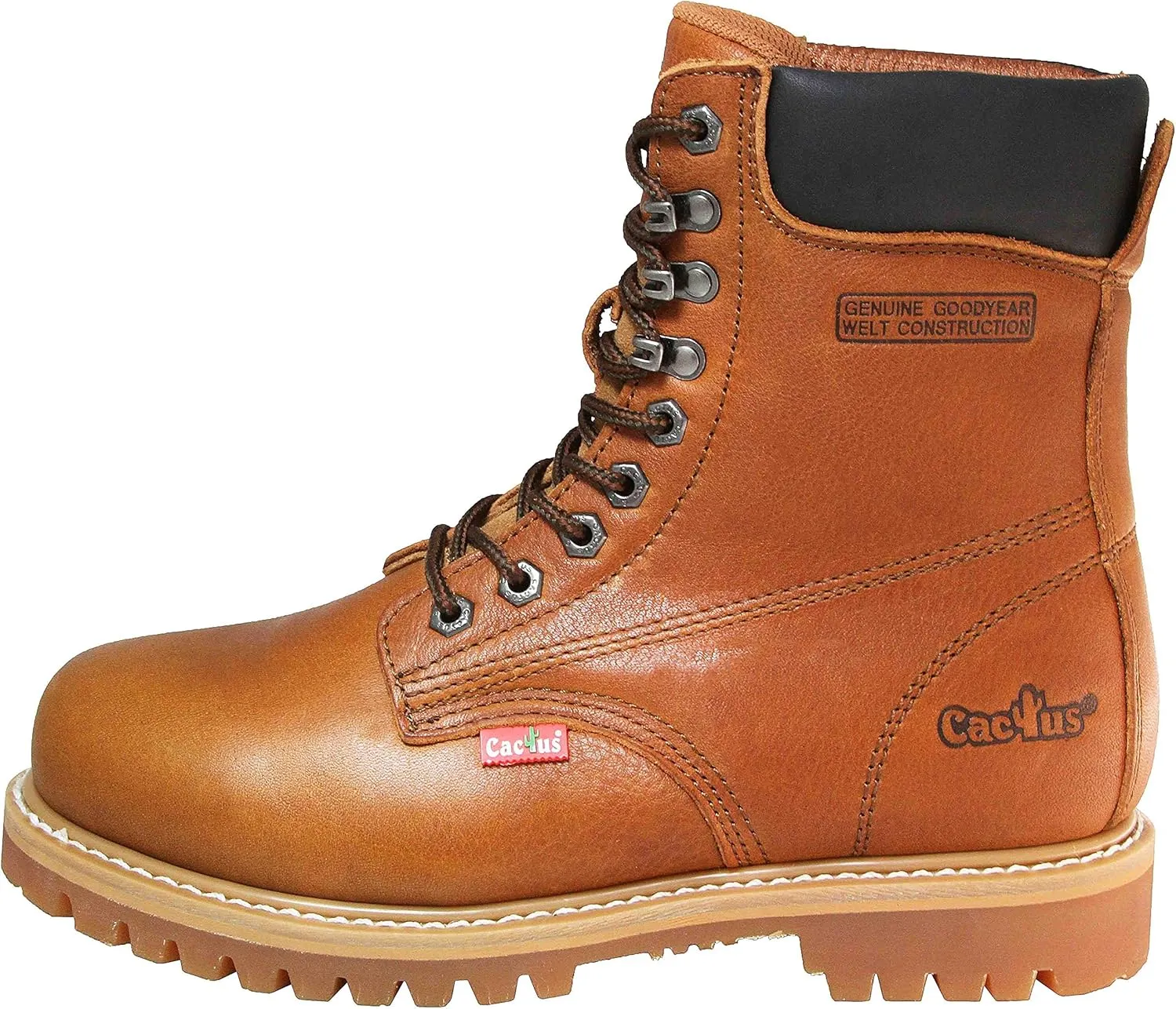 Cactus Men's 6" Leather Moc Toe Boot