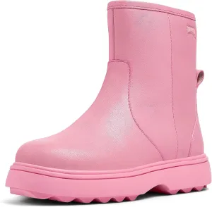Camper Kids Girls Modern Ankle Boot, Medium Pink, 1 Little Kid