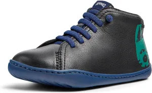 Camper Modern Ankle Boot, Black 105 TWS, 12.5 US Unisex Little Kid