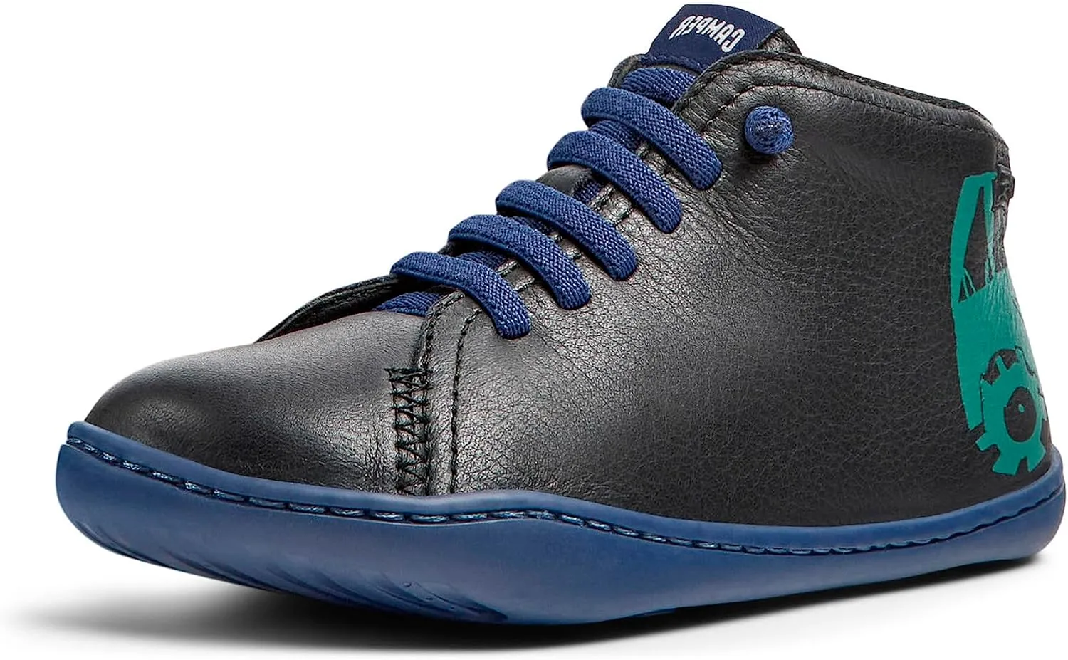 Camper Modern Ankle Boot, Black 105 TWS, 12.5 US Unisex Little Kid