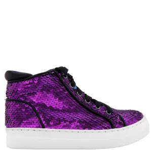 CAROLEEN-PURPLE FLIP SEQUIN
