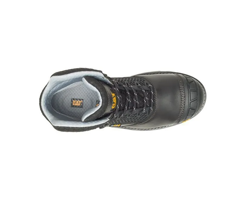 Caterpillar Men's Excavator Superlite Cool Carbon Composite Toe Work Boot Black | Dark Brown