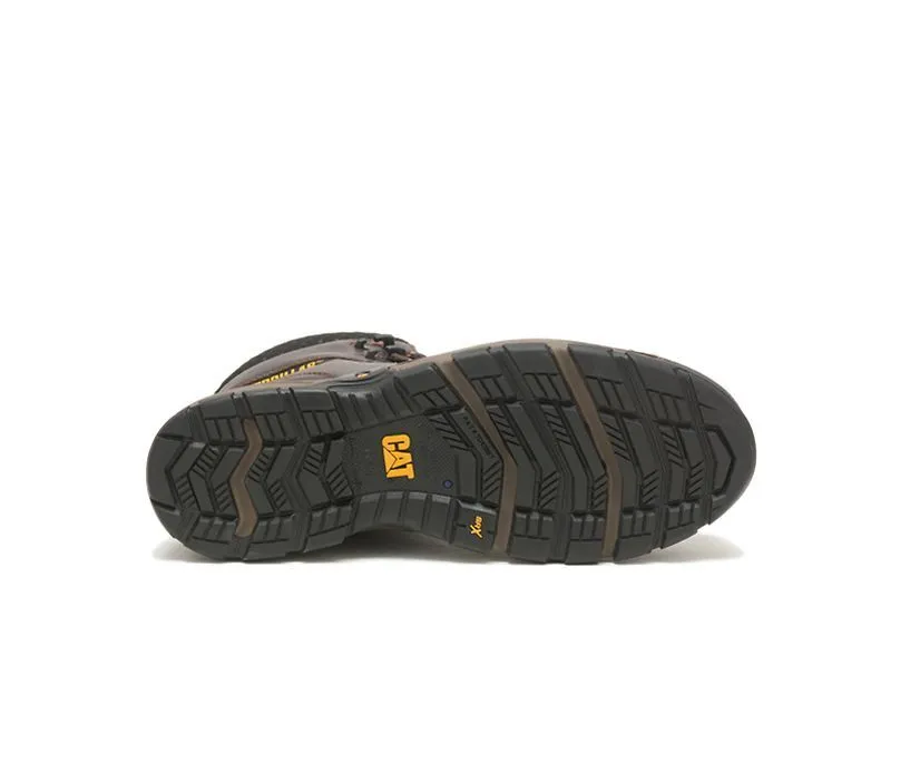Caterpillar Men's Excavator Superlite Cool Carbon Composite Toe Work Boot Black | Dark Brown