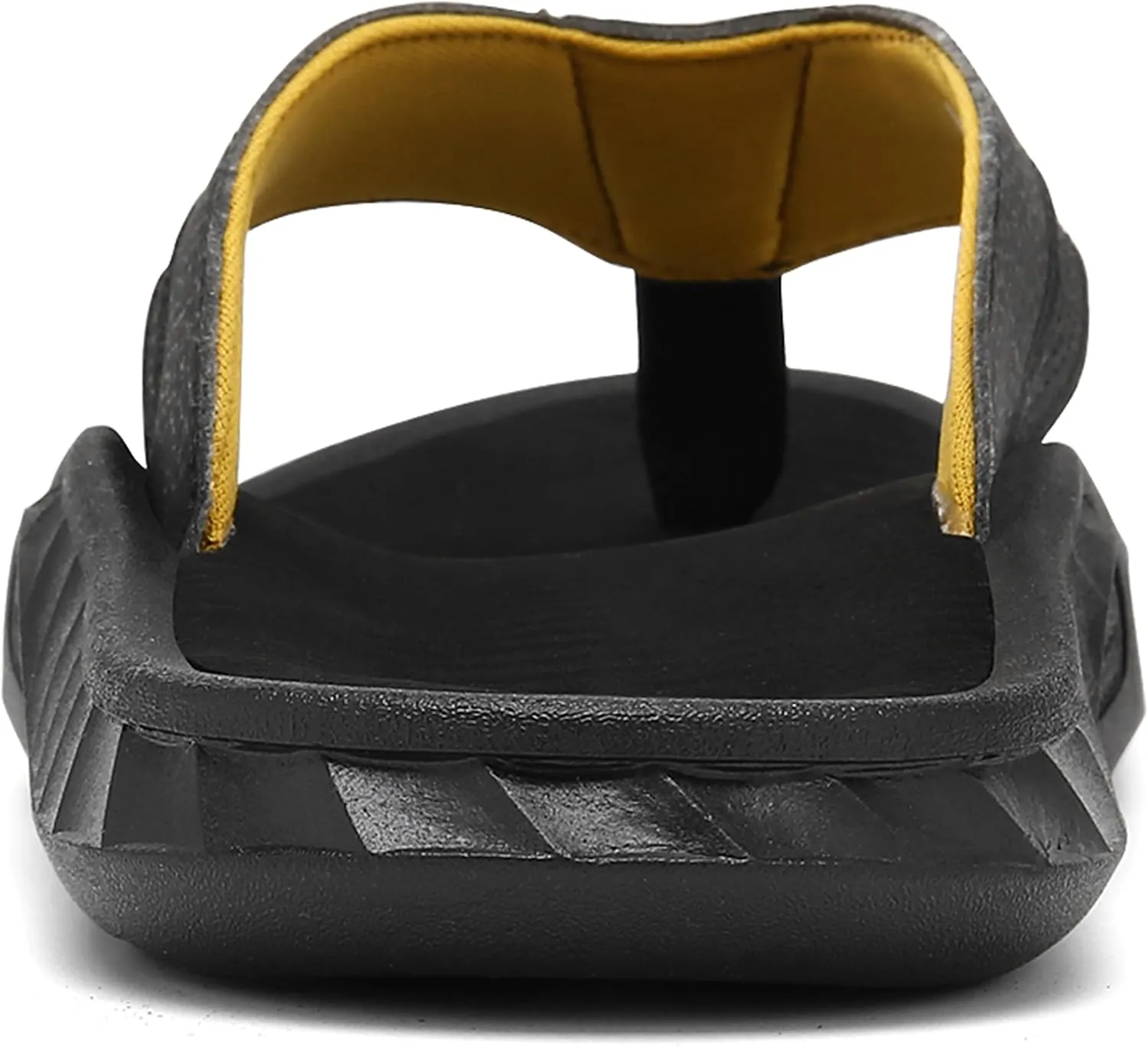 ChayChax Men's Flip Flops Arch Support Beach Sandals Outdoor Sport Thong Sandal with Soft Footbed