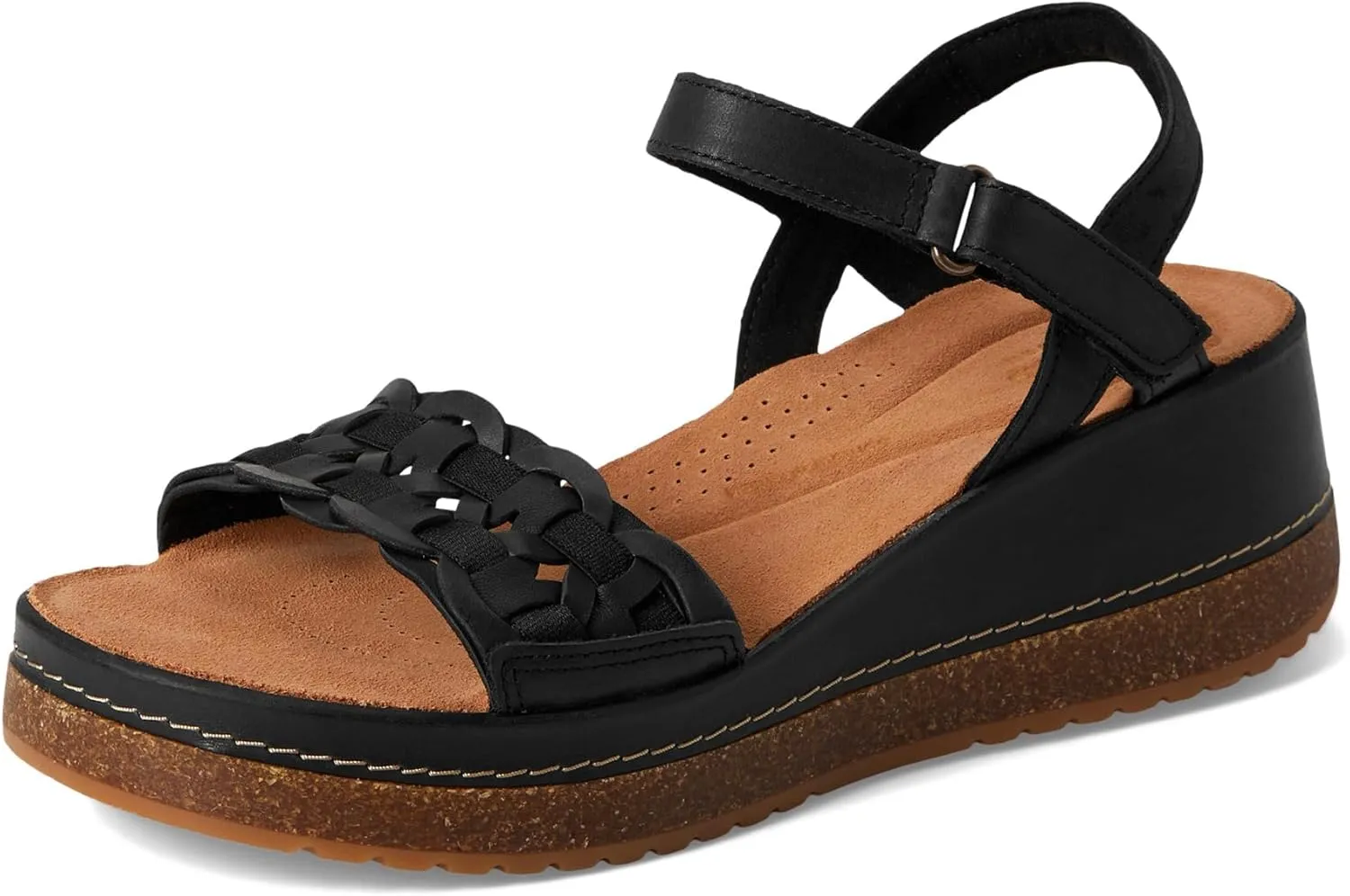 Clarks Women's Kassanda Bar Wedge Sandal