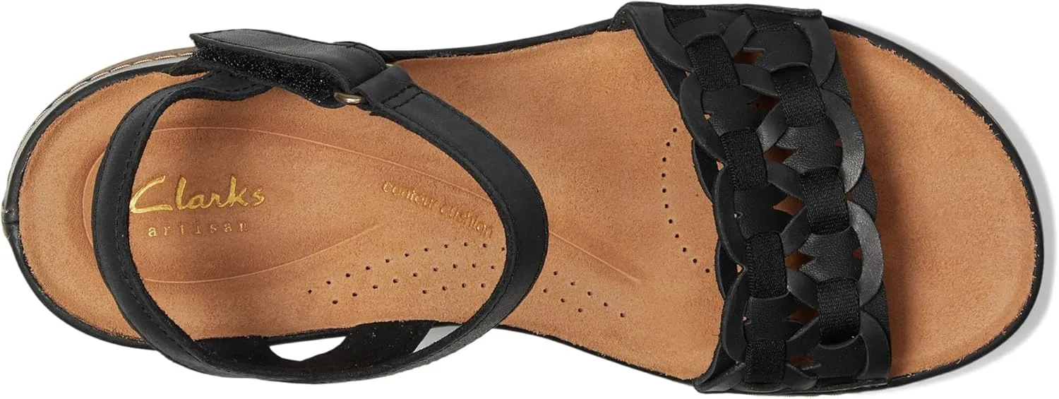 Clarks Women's Kassanda Bar Wedge Sandal