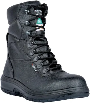 COFRA Men's CSA Paving Boot with Removable Thermic Insoles Safety US Road EH PR Size 11 in Black