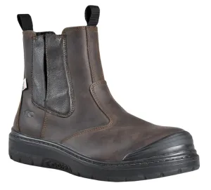 COFRA Men's Flats Industrial Boot, Brown, 10.5