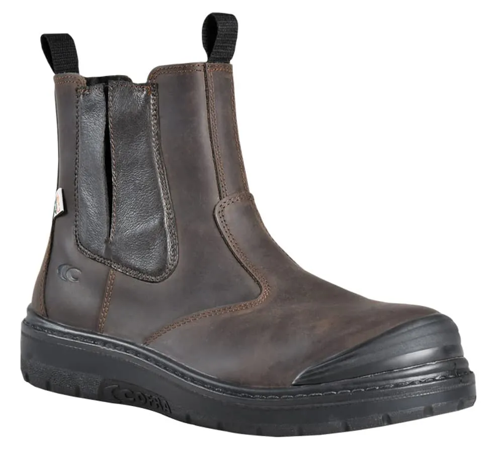 COFRA Men's Flats Industrial Boot, Brown, 10.5