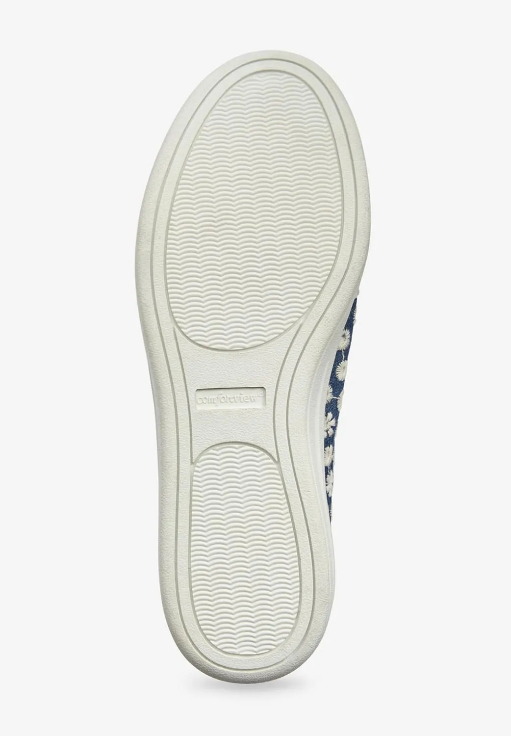 Comfortview Women's Wide Width The Dottie Sneaker