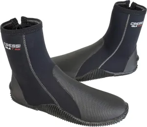 Cressi Adult Unisex Crew Water Boots for Scuba Diving, Surfing, Canyoning, 7 mm Neoprene Thickness - Isla: Designed in Italy