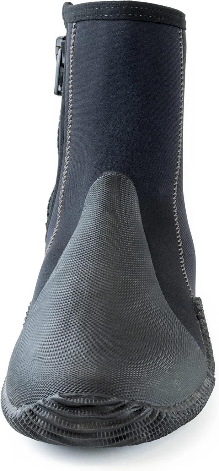 Cressi Adult Unisex Crew Water Boots for Scuba Diving, Surfing, Canyoning, 7 mm Neoprene Thickness - Isla: Designed in Italy